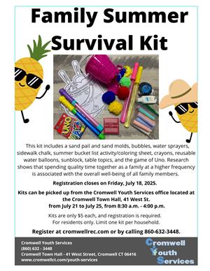 Family Summer Survival Kit 