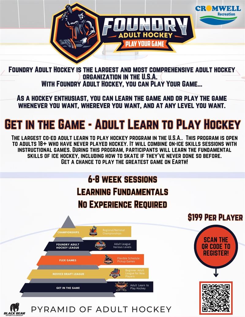 Adult Learn to Play Ice Hockey