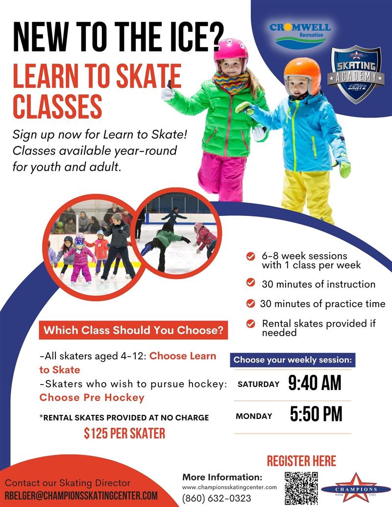 Cromwell Recreation: Learn to Skate